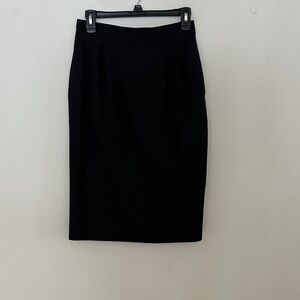 Casual Corner Classic Black Pencil Skirt